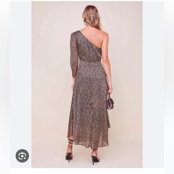 ASTR the Label One shoulder leopard dress 🐆 - Picture 3 of 7